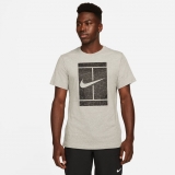 Tennis T-Shirt Nike NikeCourt Tennis T-Shirt DD8404-063 grau