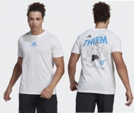 Herren T-Shirt Adidas Tennis T-Shirt THIEM HT3624