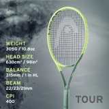 Tennisschläger Head EXTREME TOUR 2022 Tennisschläger Head EXTREME TOUR 2022