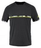 Herren Tennis T-Shirt Babolat Aero Crew Neck Tee 3MS23011-2000 schwarz