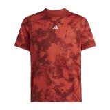 Kinder Tennis-T-Shirt Adidas Roland Garros Tee IB4609 rot