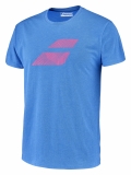 Tennis T-Shirt  BABOLAT EXERCISE Big FLAG TEE 4MS23442-4107