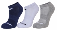 Kinder Tennissocken Babolat INVISIBLE 3 Pairs Pack Socks 5JA1461-1033