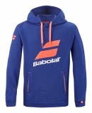 Kinder Jacke Babolat Exercise Hood Sweat 4JTD041-4000 blau-orange