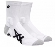 Tennis Socken Asics Court+ Tennis Crew Sock 3043A071-100 weiss