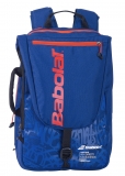 Tennisrucksack Babolat Tournament Bag blau-rot