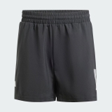 Jungen Kurzehose Adidas Club 3 Stripes Short JI9254 schwarz