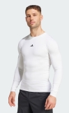 Tennis Tshirt Adidas Techfit Compression Training Long Sleeve JE6703 weiss