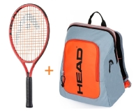 Kinder Tennisschläger Head Radical 21 + Kids Rebel Backpack 2025