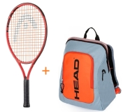 Kinder Tennisschläger Head Radical 23+ Kids Rebel Backpack 2025