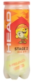 Kinder-Tennisbälle HEAD STAGE 2 orange