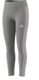 Mädchen Leggins Adidas Essentials 3‑Stripes Girls  JF3674 grau