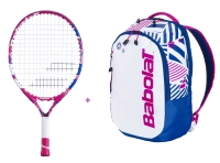 Kinder Tennisschläger Babolat - B´Fly 19 + Backpack Kids pink