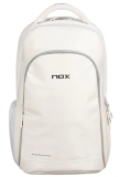 Rucksack für Padelschläger NOX PRO SERIES WHITE BACKPACK