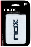 NOX Schweissband white/navy blue