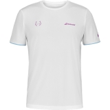 Herren T-Shirt Babolat Crew Neck Tee LEBRON weiss