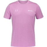 Herren T-Shirt Babolat Crew Neck Tee LEBRON pink