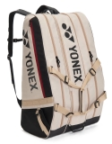 Tennistasche Yonex GEARLOGIC RACQUET BAG 12 PCS Beige