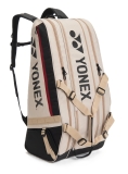 Tennistasche Yonex GEARLOGIC RACQUET BAG 9 PCS Beige