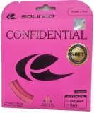Tennissaite Solinco Confidential Soft - Electric Pink Saitenset