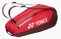 Tennistasche Yonex Team Racquet Bag 6pcs ruby red