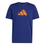Herren T-Shirt Adidas Tennis Clay Graphic Tee KB9430 blau