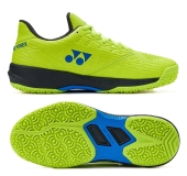 Kinder Tennisschuhe Yonex Power Cushion AD-Accel Clay Fresh Lime