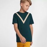 Kinder T-shirt Nike Court Dri-FIT RF AQ0326-372 grün