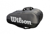 Tennistasche Wilson Team 3 Comp grau Tennistasche Wilson Team 3 Comp grau