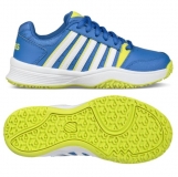 Kinder Tennis Schuhe K-Swiss Court Smash Omni 55629-445 blau