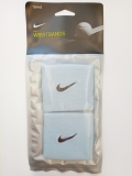 Nike Swoosh Wristbands klein hell blau 154